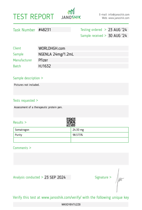 Ngenla 72 IU (Long-acting HGH) USA domestic - - Image 6